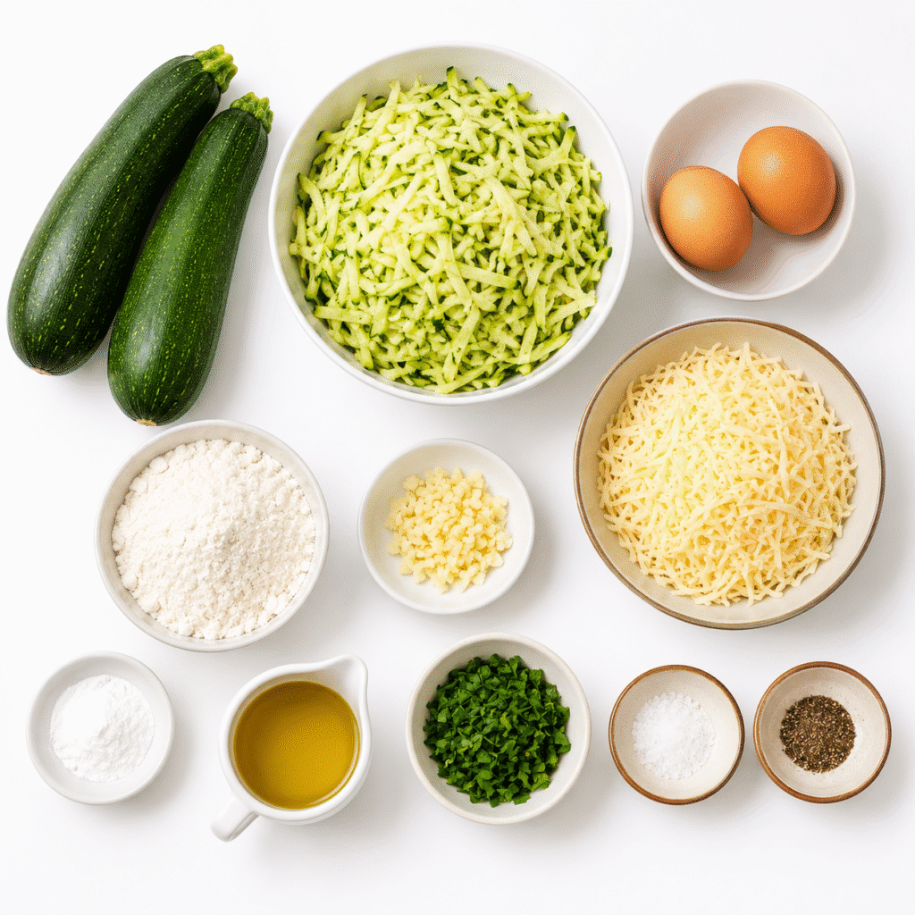 Nuages de courgettes