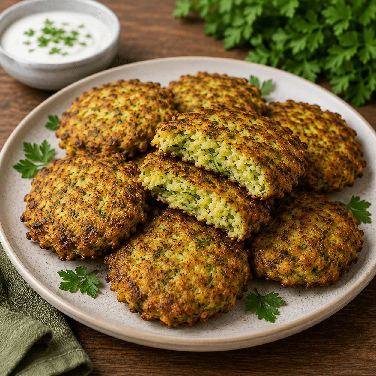 Nuages de courgettes