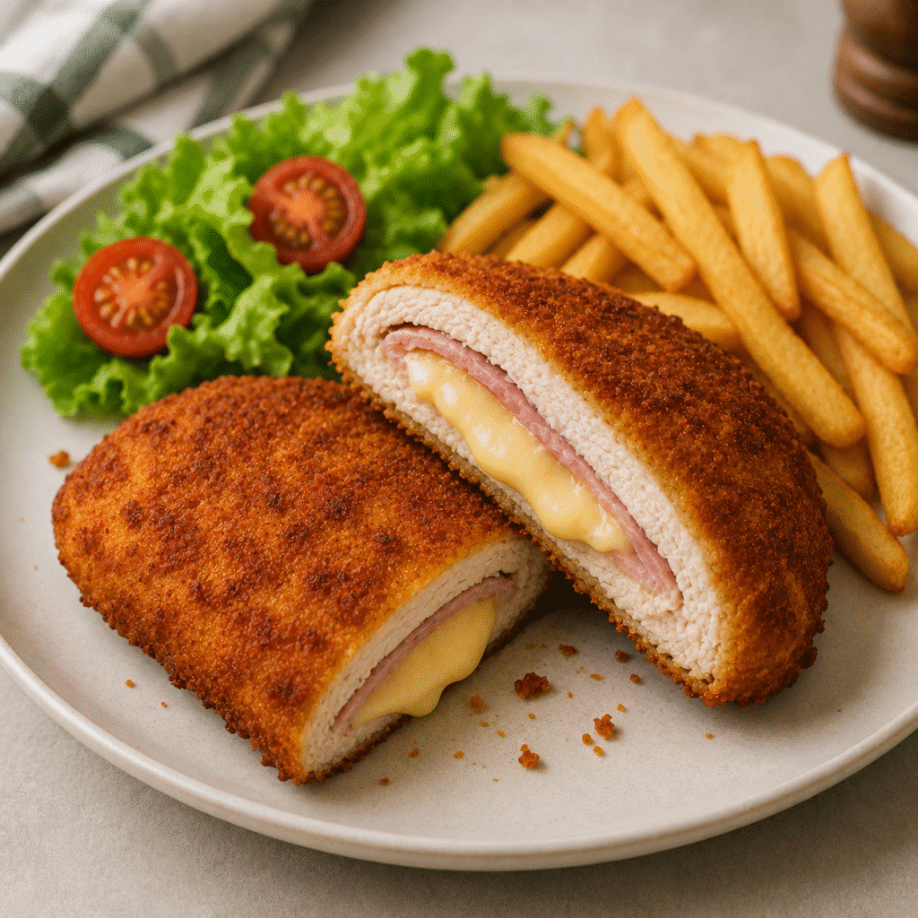 Cordon bleu maison au poulet