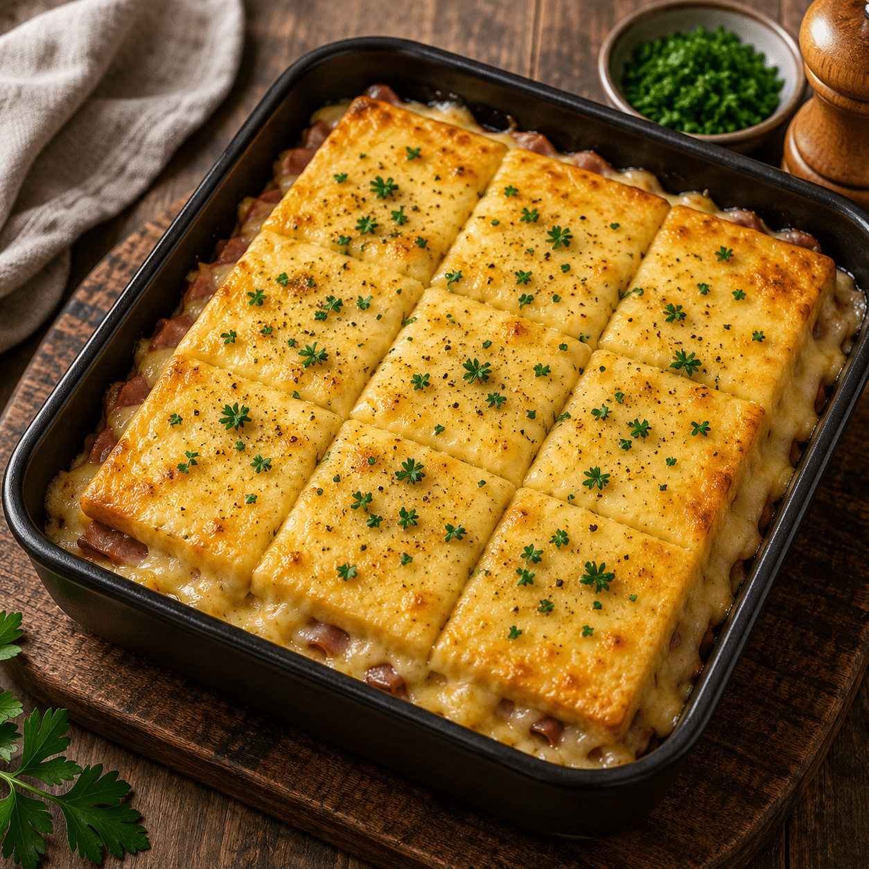 Croque Cake à la Raclette : Le Plat Gourmand qui Cartonne